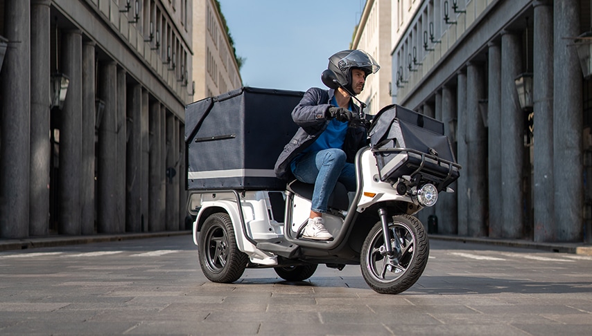 Scooter électrique Pulse 3 système pendulaire